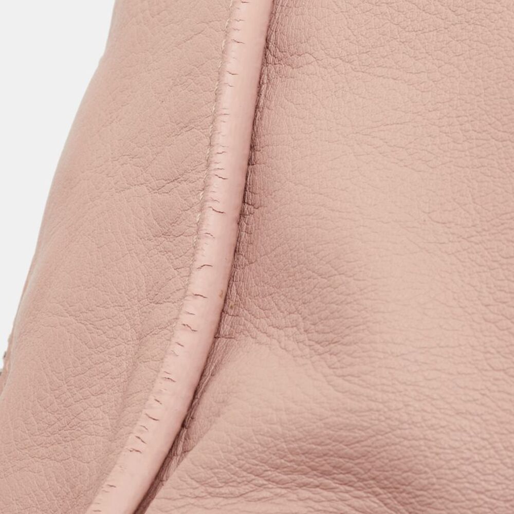 Balenciaga Papier A4 Peach Pink Leather Shopper Tote - Picture 6 of 7